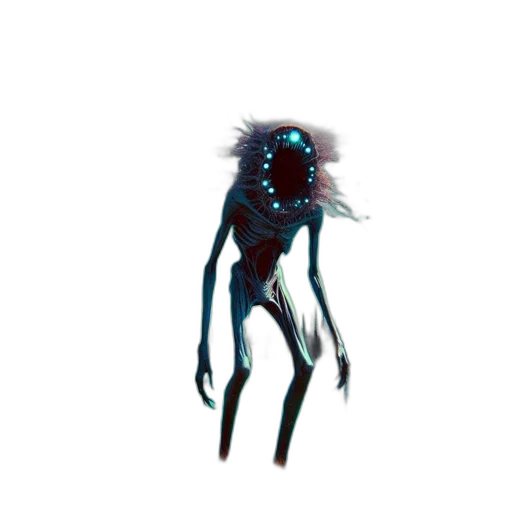 creature, staff, mask, animal transparent PNG cut-out