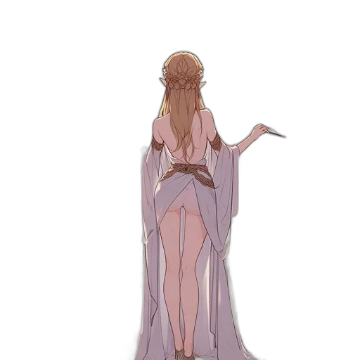 dress, sword, staff, weapon transparent PNG cut-out