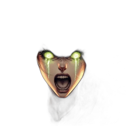 mask, face, creature, animal transparent PNG cut-out