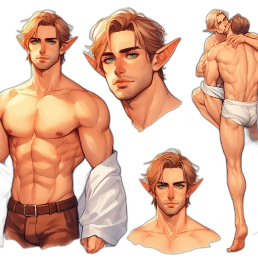 concept art, fantasy art, pixel art, comic book art transparent PNG cut-out