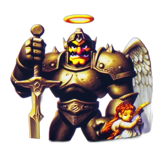 robot, weapon, staff, sword transparent PNG cut-out