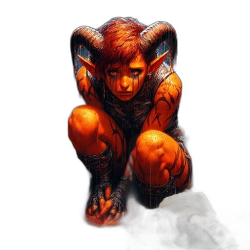 creature, comic book art, concept art, fantasy art transparent PNG cut-out