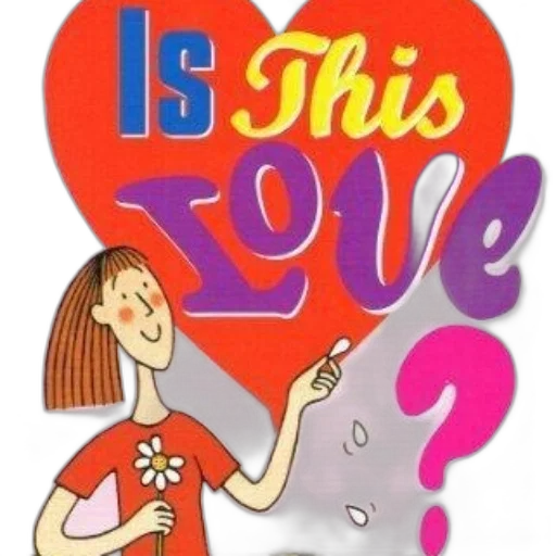 cartoon, illustration, text, love transparent PNG cut-out