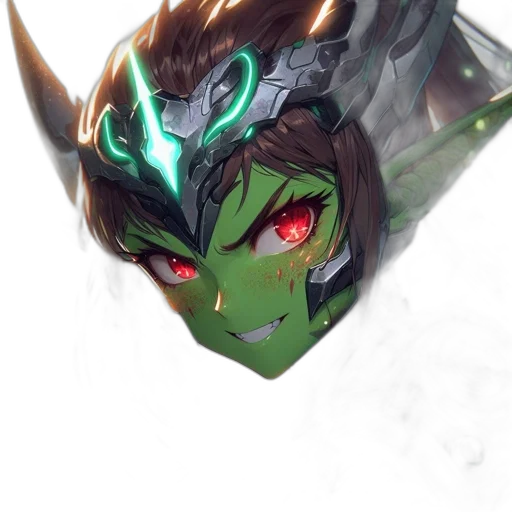 mask, dragon, face, crown transparent PNG cut-out