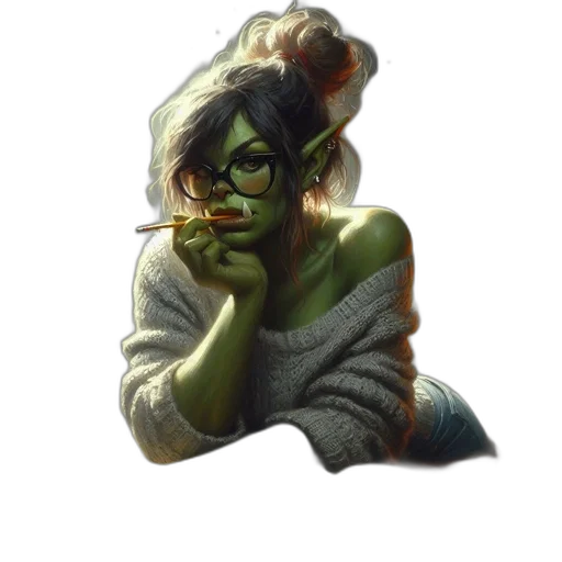 mask, staff, creature, face transparent PNG cut-out