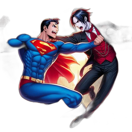 comic book art, concept art, cartoon, pixel art transparent PNG cut-out