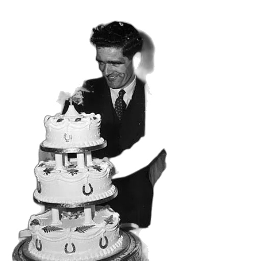vintage, black-and-white, photo, bride transparent PNG cut-out
