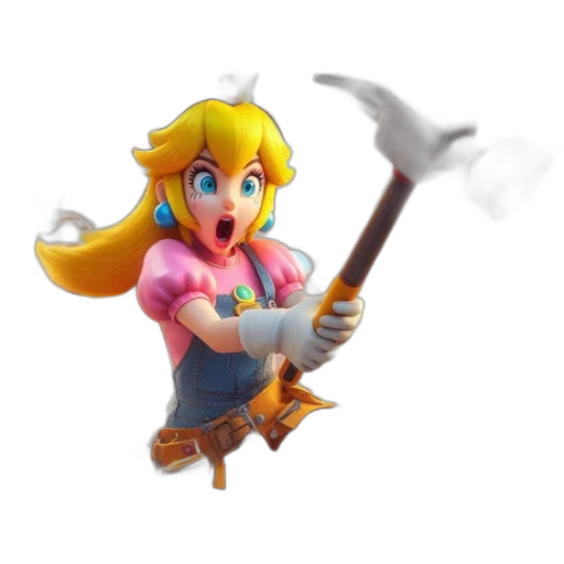 weapon, staff, sword, 3d render transparent PNG cut-out