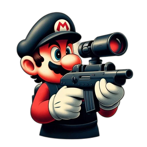 weapon, animal, staff, face transparent PNG cut-out