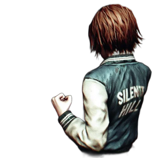 jacket, staff, weapon, face transparent PNG cut-out
