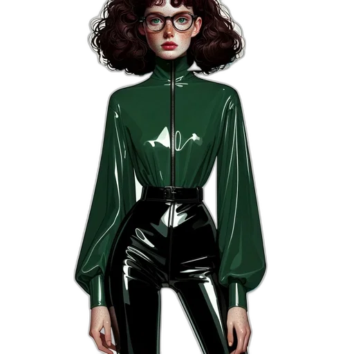 jacket, comic book art, concept art, fantasy art transparent PNG cut-out