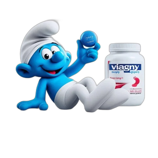 3d render, blue, animated, smurf transparent PNG cut-out