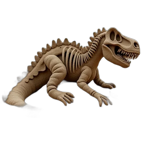 creature, dragon, animal, 3d render transparent PNG cut-out