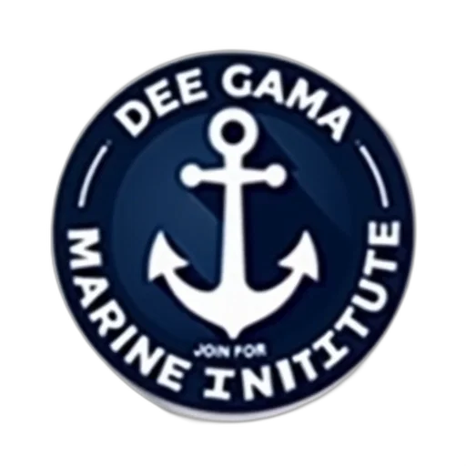 circular, logo, navy, blue transparent PNG cut-out