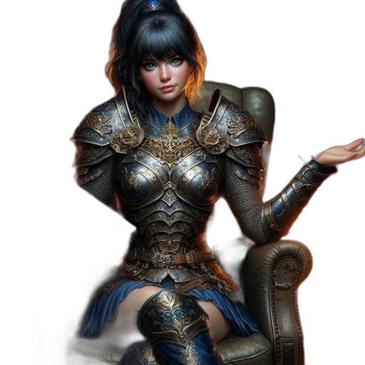 sword, crown, jewelry, staff transparent PNG cut-out