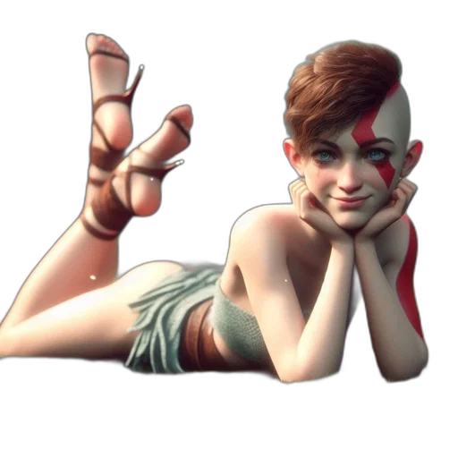 staff, creature, face, weapon transparent PNG cut-out