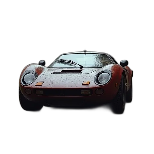 car, animal, 3d render, photorealistic transparent PNG cut-out