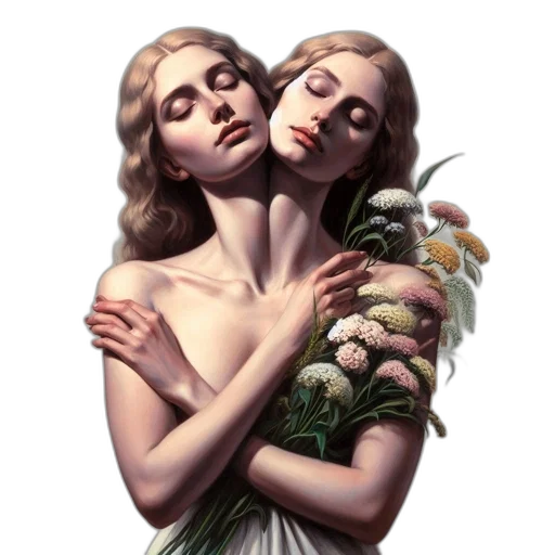 photorealistic, oil painting, concept art, fantasy art transparent PNG cut-out