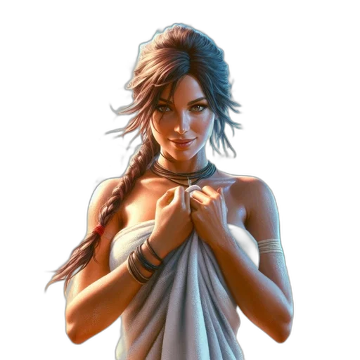 jewelry, staff, dress, fantasy art transparent PNG cut-out