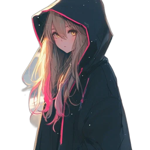 jacket, umbrella, staff, face transparent PNG cut-out
