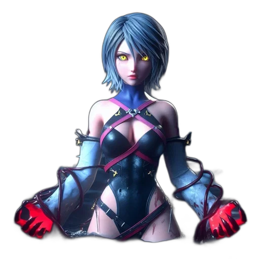 dress, weapon, staff, concept art transparent PNG cut-out