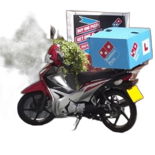 food, car, robot, 3d render transparent PNG cut-out
