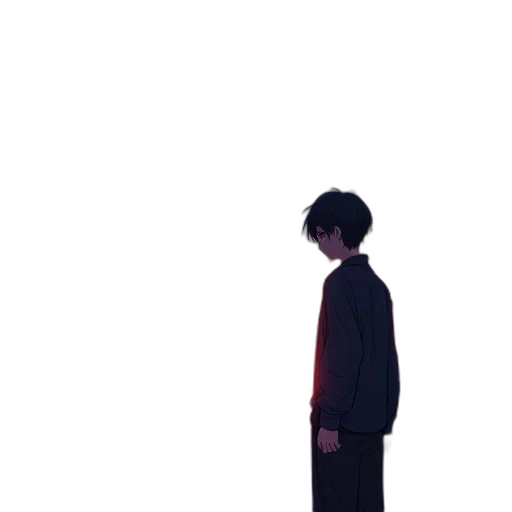 jacket, staff, umbrella, robot transparent PNG cut-out
