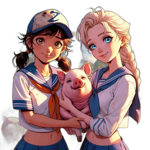 staff, animal, weapon, anime transparent PNG cut-out