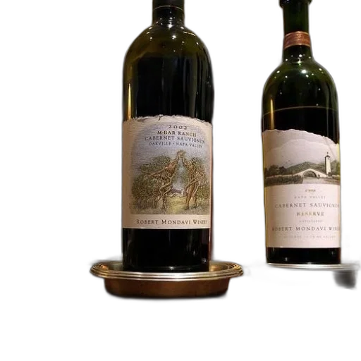 bottle, two, bottles, robert transparent PNG cut-out