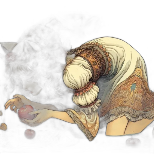 mask, food, dress, staff transparent PNG cut-out