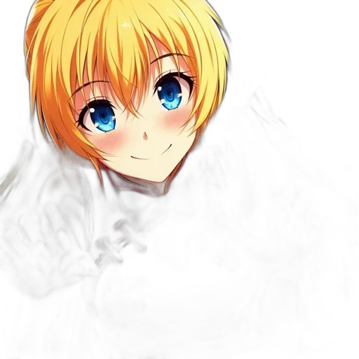 face, dragon, anime, watercolor transparent PNG cut-out