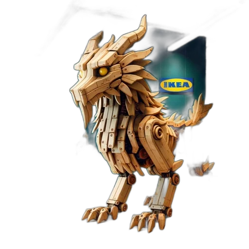 dragon, robot, creature, animal transparent PNG cut-out