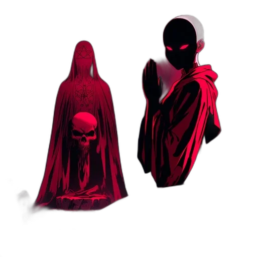 jacket, mask, dress, concept art transparent PNG cut-out