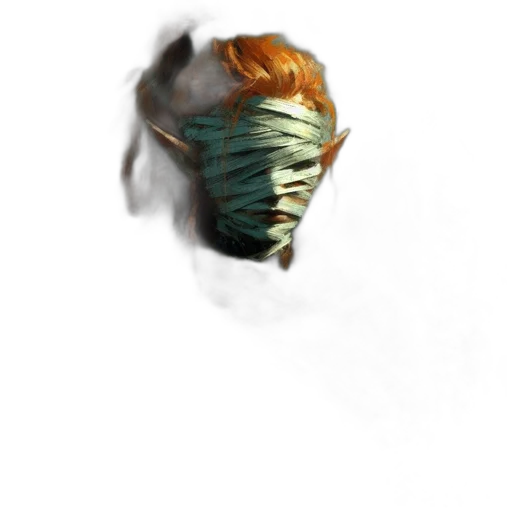 mask, face, hair, creature transparent PNG cut-out