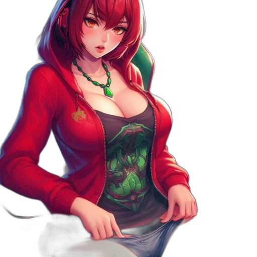 dress, jacket, jewelry, staff transparent PNG cut-out