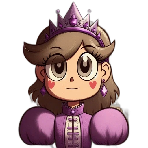 crown, staff, hat, face transparent PNG cut-out