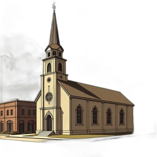 building, concept art, 3d render, photorealistic transparent PNG cut-out