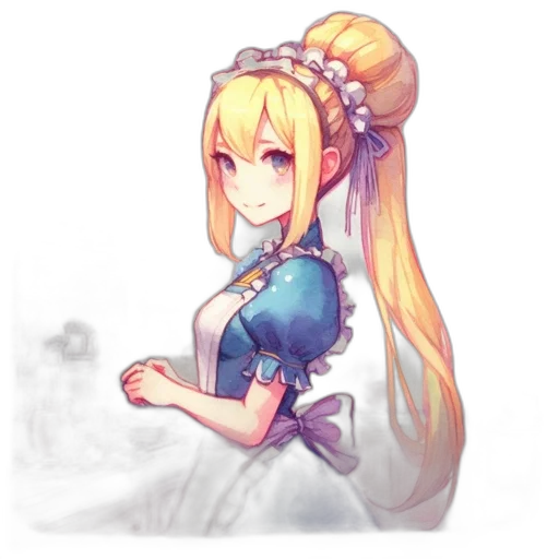 dress, staff, robot, dragon transparent PNG cut-out