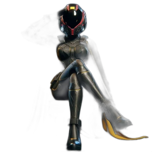 robot, mask, staff, weapon transparent PNG cut-out