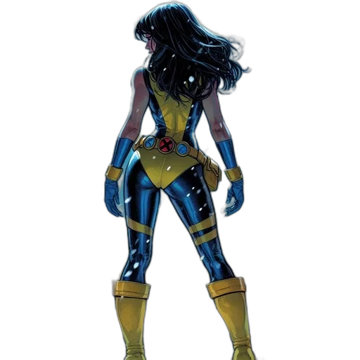 comic book art, concept art, 3d render, watercolor transparent PNG cut-out