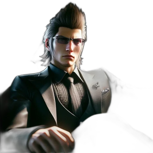 jacket, staff, face, concept art transparent PNG cut-out