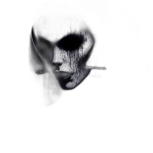 mask, face, dragon, creature transparent PNG cut-out