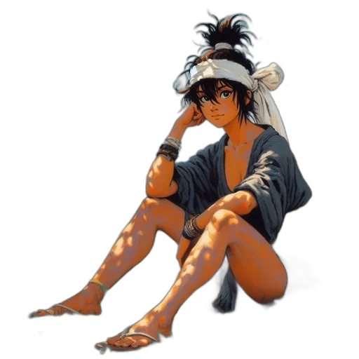 hat, staff, concept art, pixel art transparent PNG cut-out