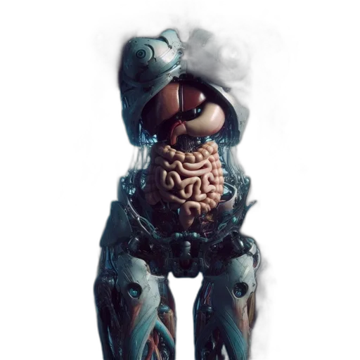 robot, creature, mask, animal transparent PNG cut-out