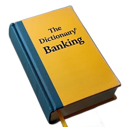 book, titled, dictionary, banking transparent PNG cut-out