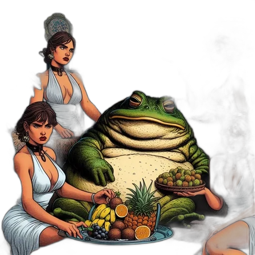 food, dress, concept art, comic book art transparent PNG cut-out