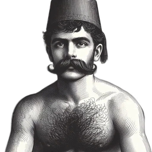 hat, face, staff, mask transparent PNG cut-out