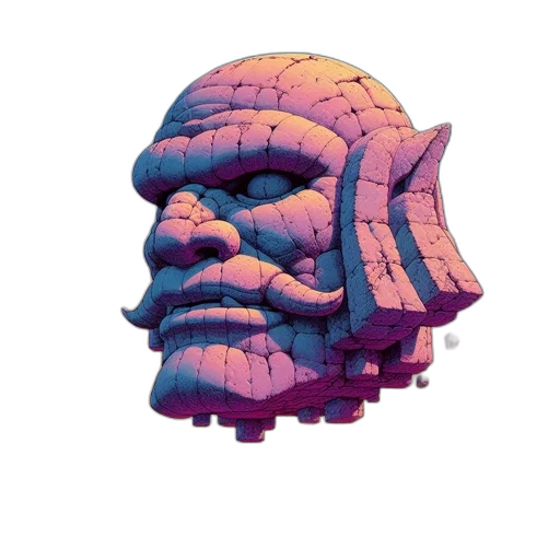 mask, face, creature, crown transparent PNG cut-out