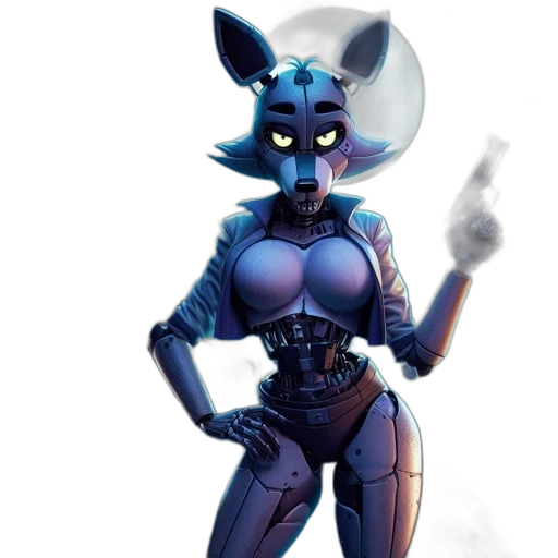 robot, staff, mask, dress transparent PNG cut-out