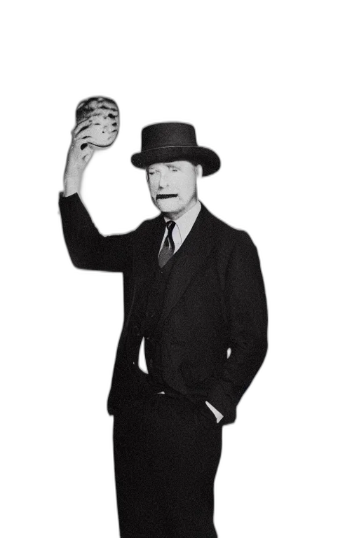 hat, staff, robot, bottle transparent PNG cut-out